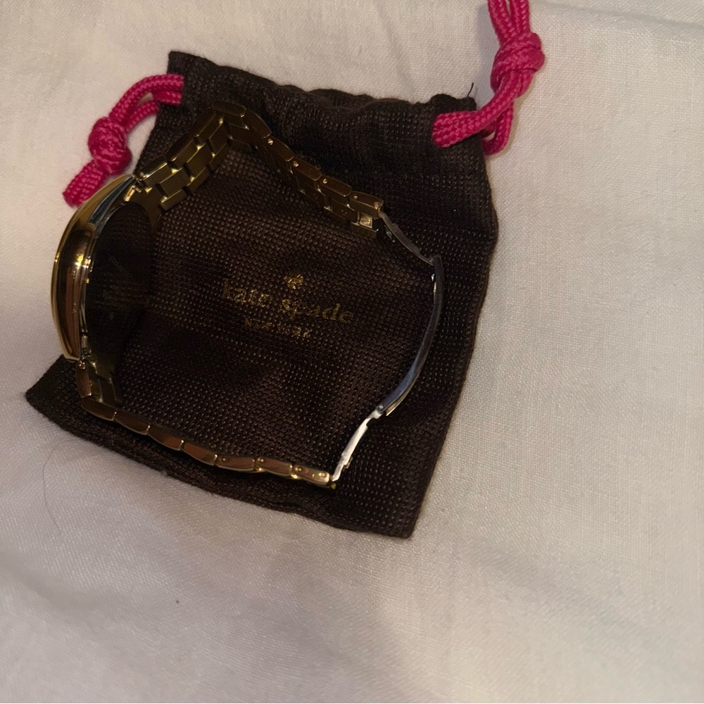 Kate Spade 0030 Women's Stainless Steel Analog Champagne Dial Quartz Watch XX905 - Picture 5 of 6